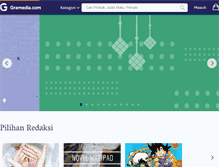 Tablet Screenshot of gramedia.com